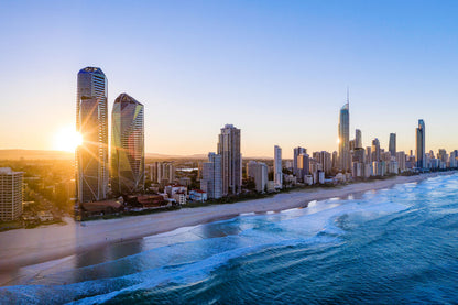 City & Beach Scenery Photograph Print 100% Australian Made