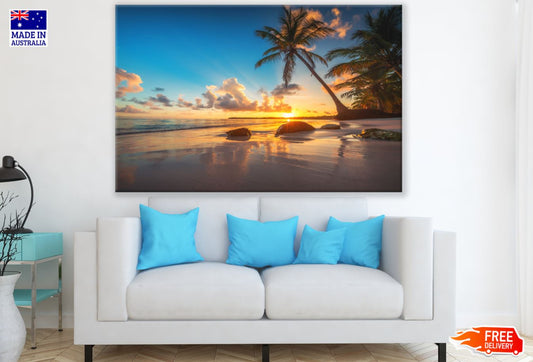 Sea Sunset Scenery Photograph Print 100% Australian Made