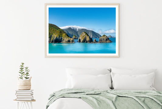 Islands on Sea Photograph Home Decor Premium Quality Poster Print Choose Your Sizes
