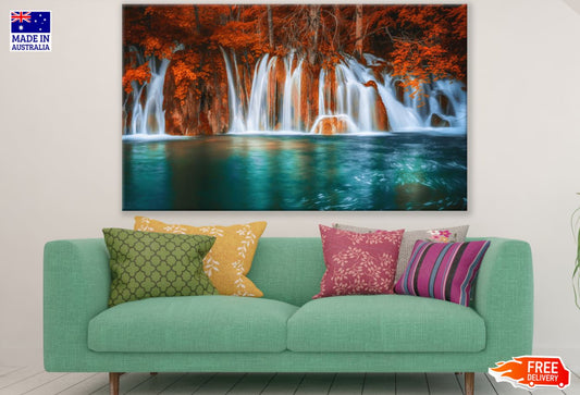 Waterfall Scenery Photograph Print 100% Australian Made
