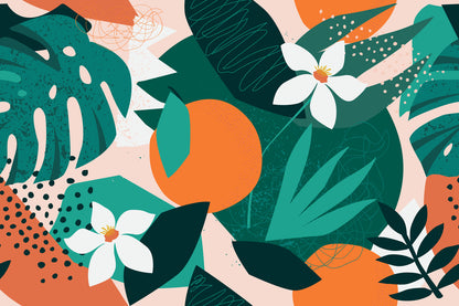 Vector Shapes Design Print 100% Australian Made