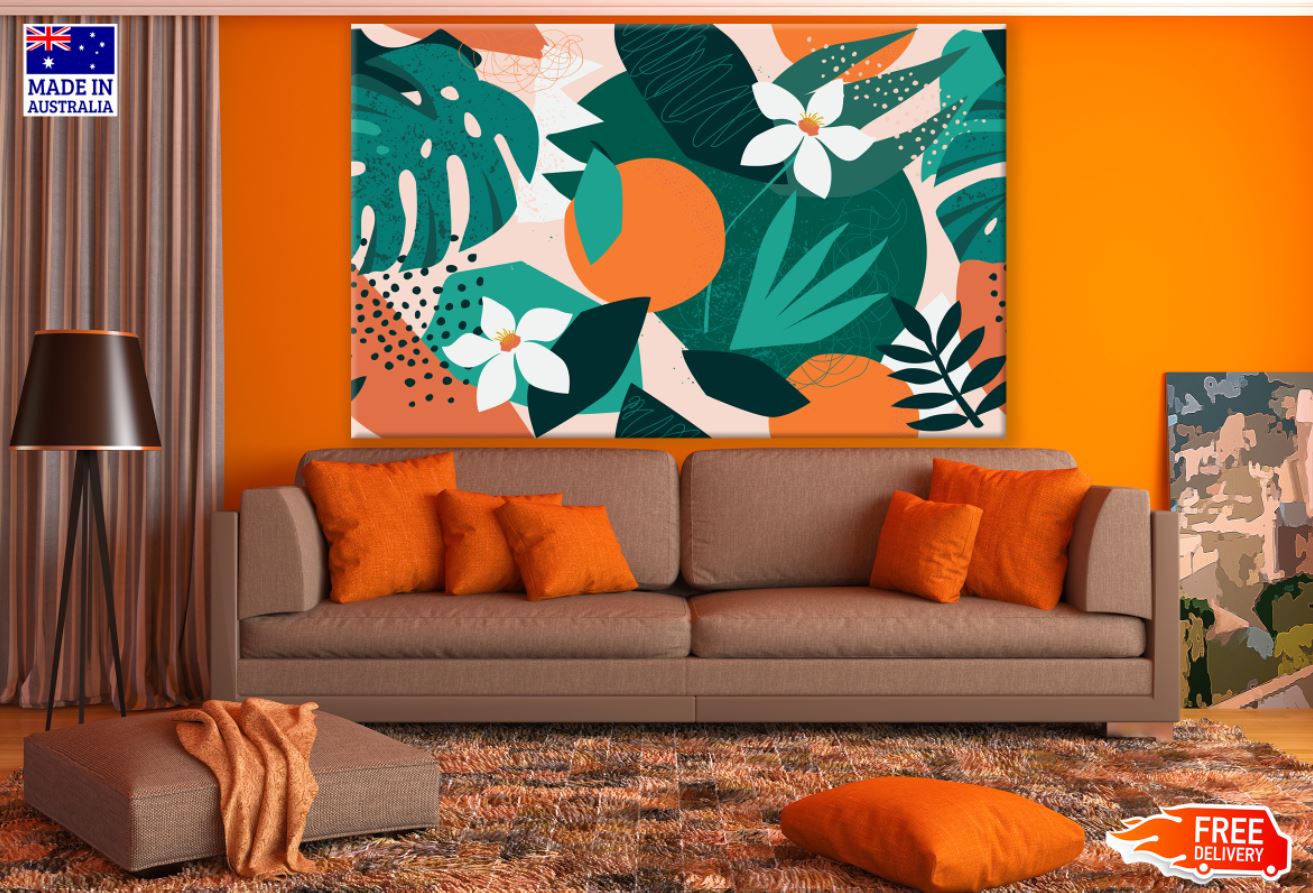 Vector Shapes Design Print 100% Australian Made