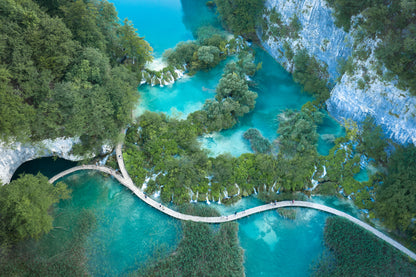 Nature Aerial View Photograph Print 100% Australian Made