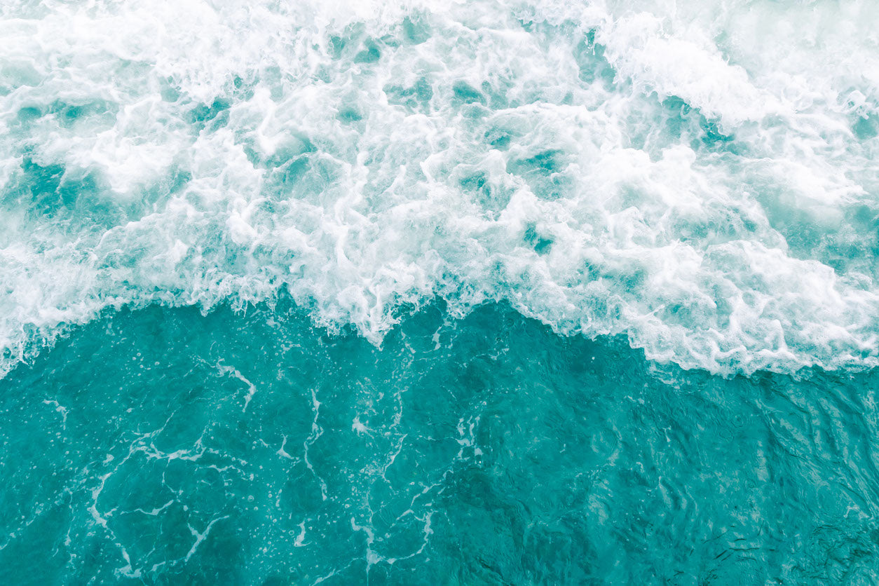 Sea Aerial View Photograph Home Decor Premium Quality Poster Print Choose Your Sizes