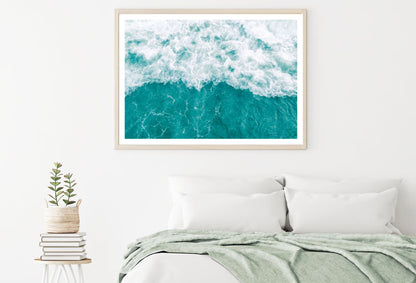 Sea Aerial View Photograph Home Decor Premium Quality Poster Print Choose Your Sizes
