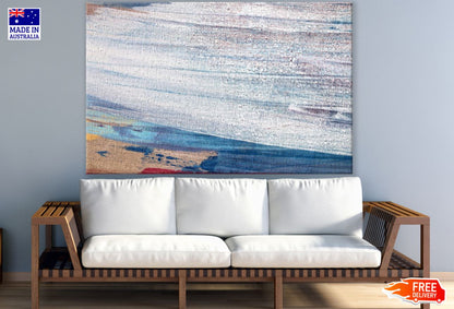 Colorful Abstract Painting Design Print 100% Australian Made