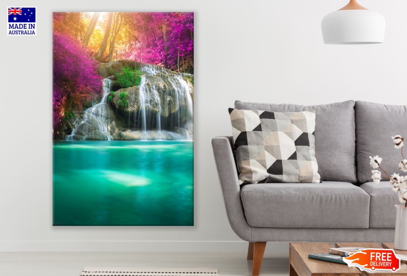 Waterfall Scenery Photograph Print 100% Australian Made