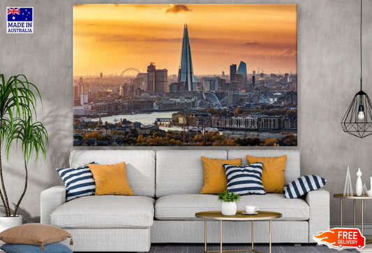City Sunset Scenery Photograph Print 100% Australian Made
