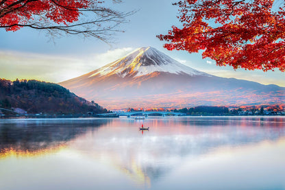 Mountain & Lake Scenery View Home Decor Premium Quality Poster Print Choose Your Sizes