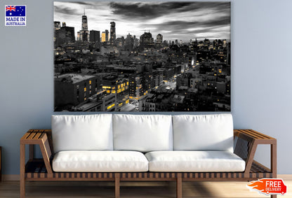 City Sky View Scenery Photograph Print 100% Australian Made