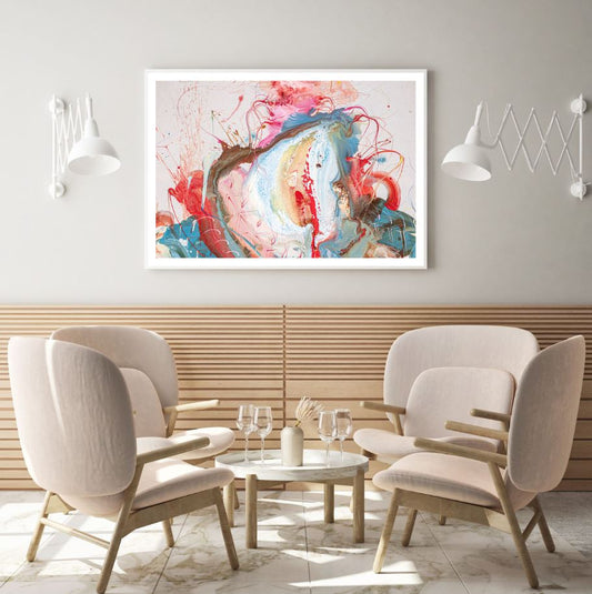 Colorful Abstract Painting Design Home Decor Premium Quality Poster Print Choose Your Sizes