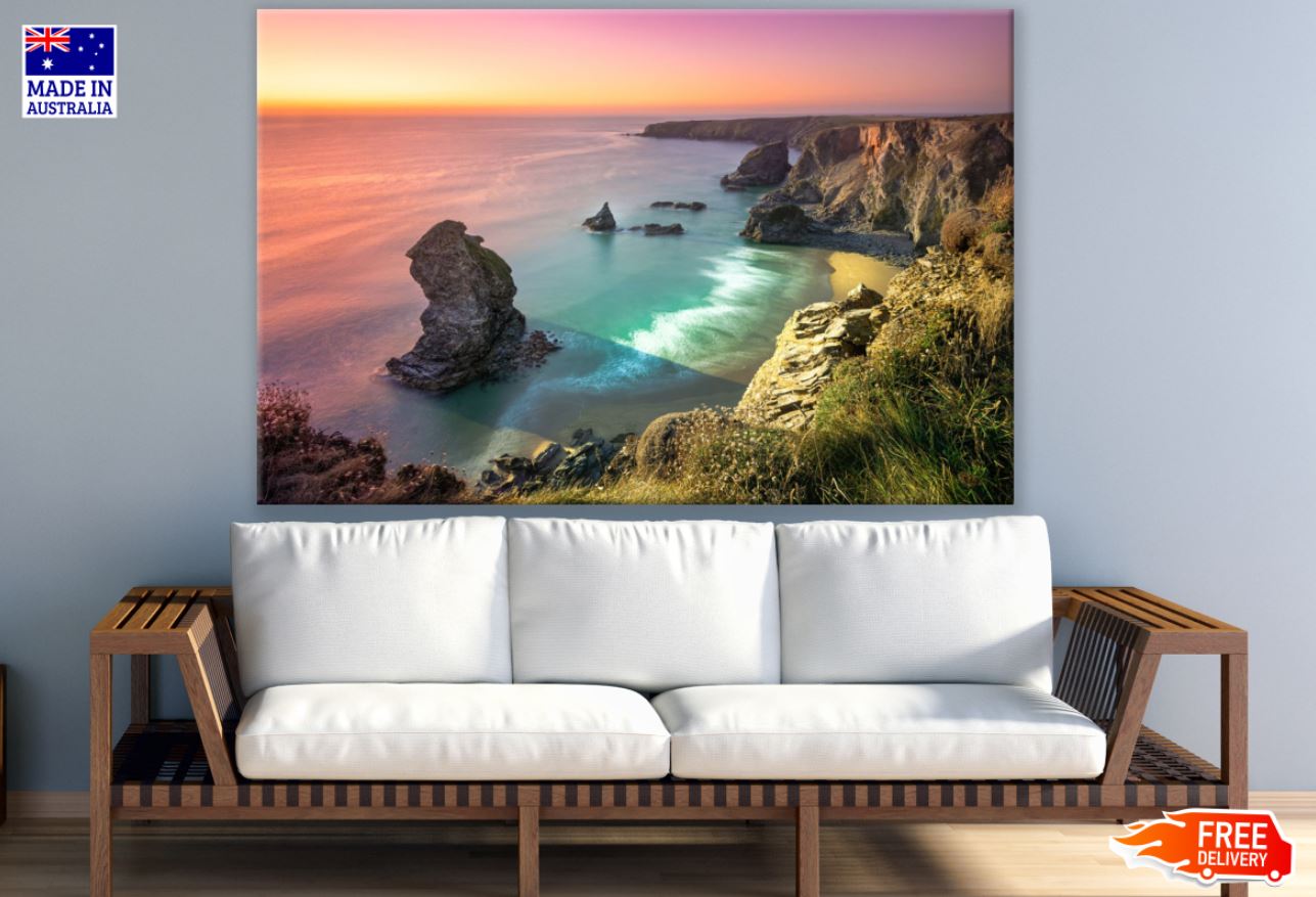 Sea Sunset Scenery Photograph Print 100% Australian Made