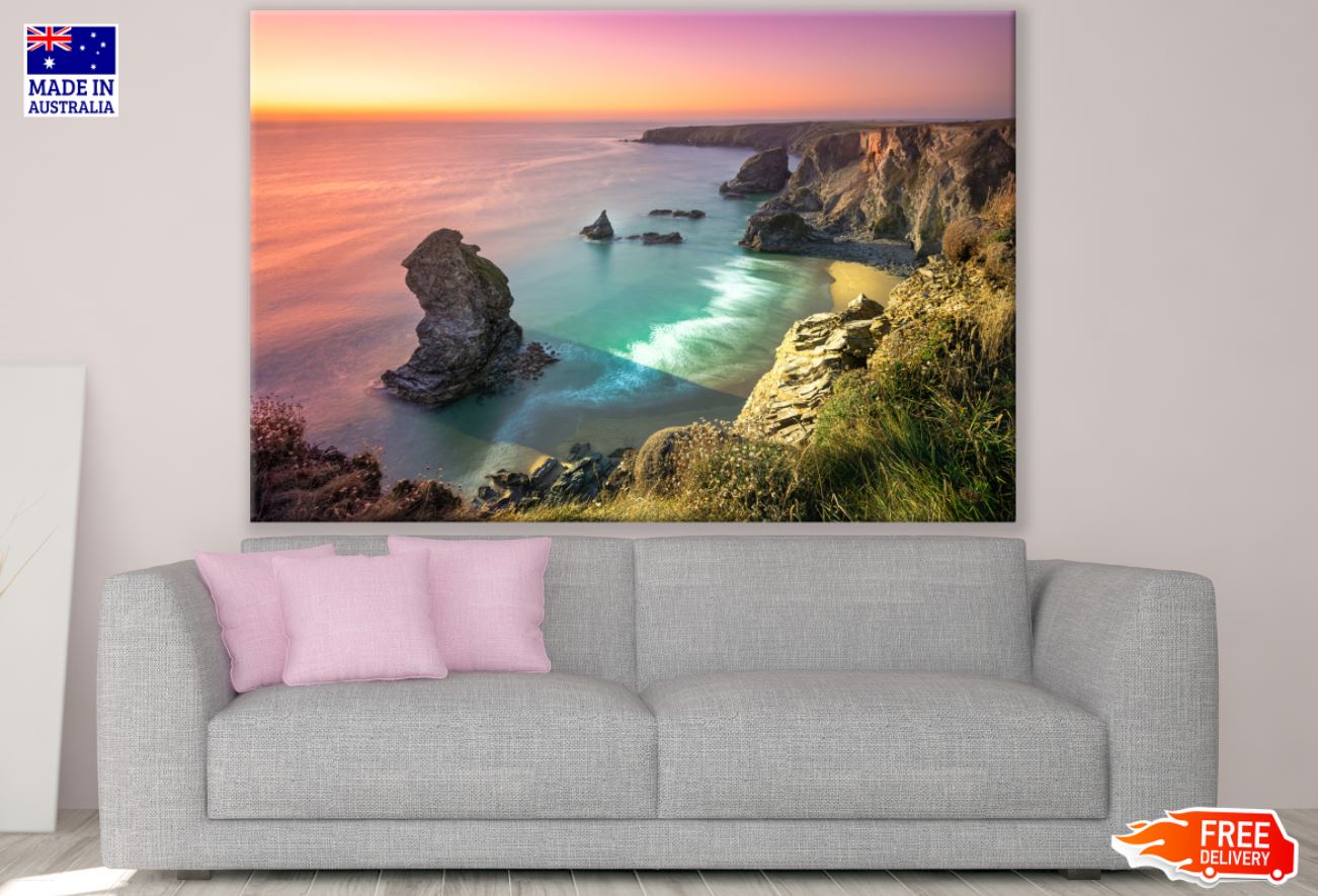Sea Sunset Scenery Photograph Print 100% Australian Made