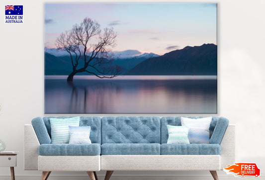 Tree in a Lake Photograph Print 100% Australian Made