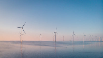 Wind Power Plant Scenery View Home Decor Premium Quality Poster Print Choose Your Sizes