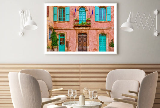 House Front View Photograph Home Decor Premium Quality Poster Print Choose Your Sizes