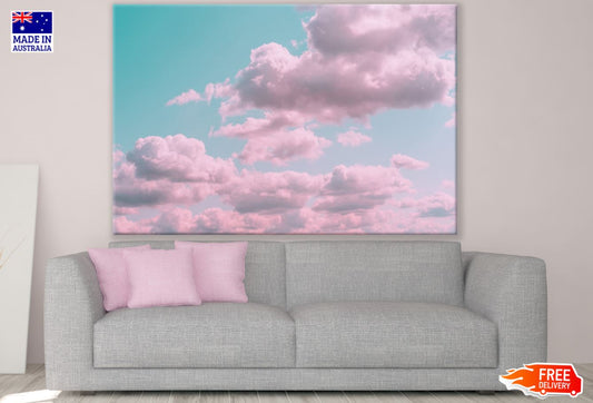 Cloudy Sky View Photograph Print 100% Australian Made