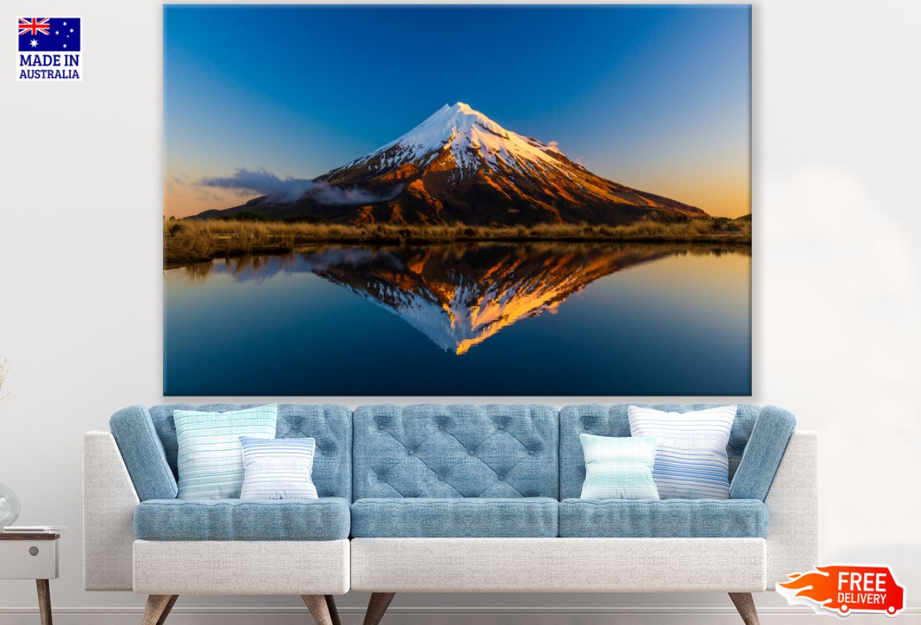Mountain Near River Photograph Print 100% Australian Made