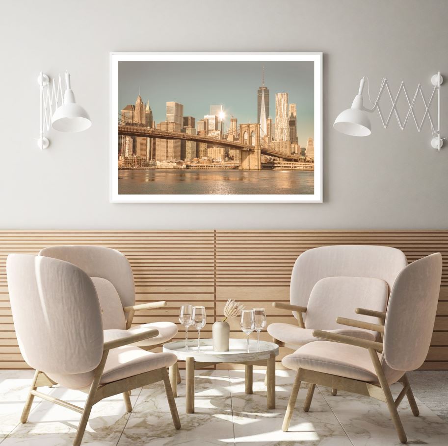 City Scenery Photograph Home Decor Premium Quality Poster Print Choose Your Sizes