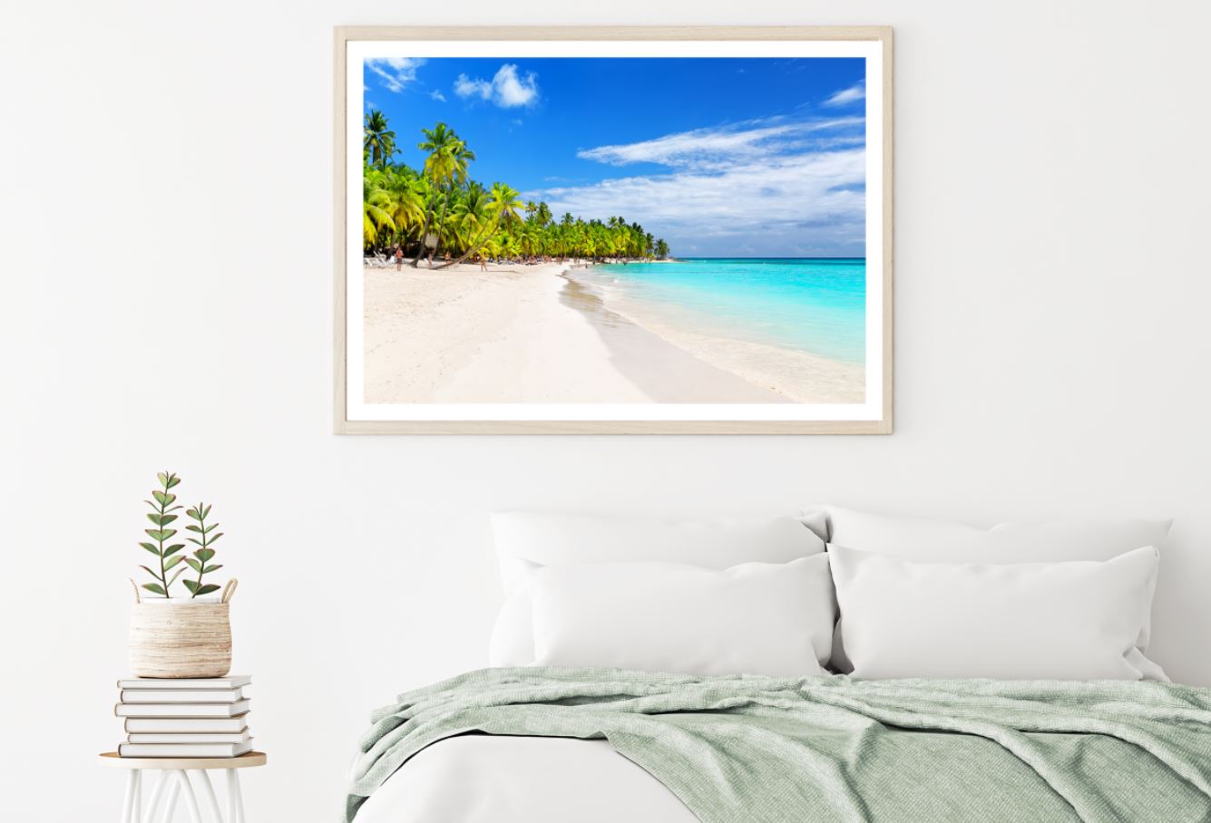Forest Near Sea Scenic Photograph Home Decor Premium Quality Poster Print Choose Your Sizes