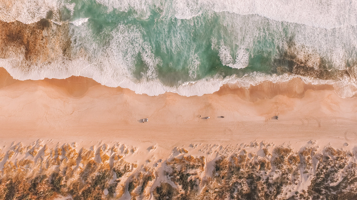 Sea Aerial View Photograph Home Decor Premium Quality Poster Print Choose Your Sizes