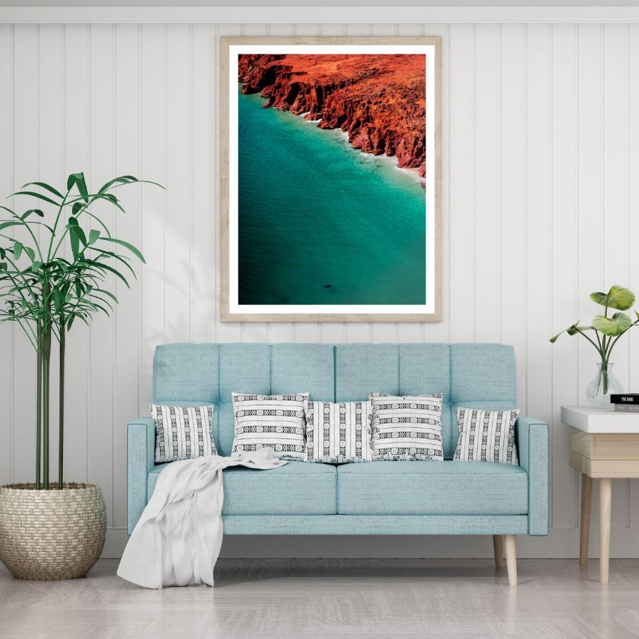 Sea & Cliff Scenery Photograph Home Decor Premium Quality Poster Print Choose Your Sizes