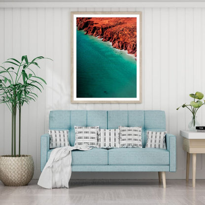 Sea & Cliff Scenery Photograph Home Decor Premium Quality Poster Print Choose Your Sizes