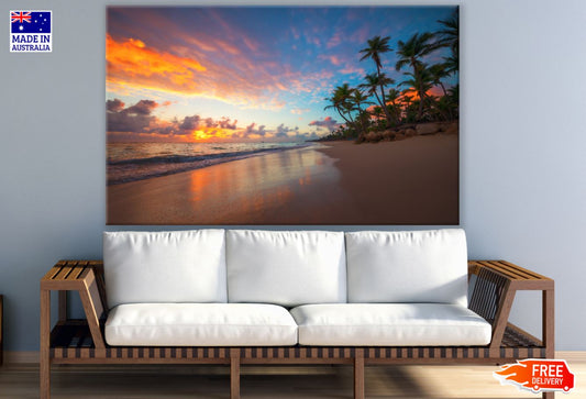 Sea Sunset Scenery Photograph Print 100% Australian Made