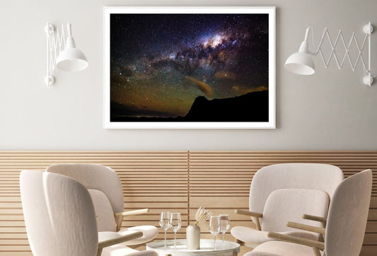Milkyway View Over Mountain Home Decor Premium Quality Poster Print Choose Your Sizes