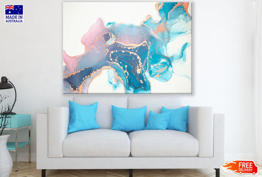 Colorful Abstract Design Print 100% Australian Made
