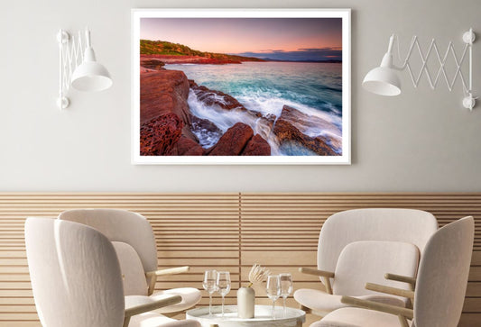 Stunning Sea Scenery Photograph Home Decor Premium Quality Poster Print Choose Your Sizes