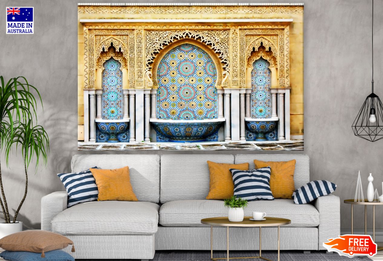 Colorful Abstract Mosaic Design Print 100% Australian Made