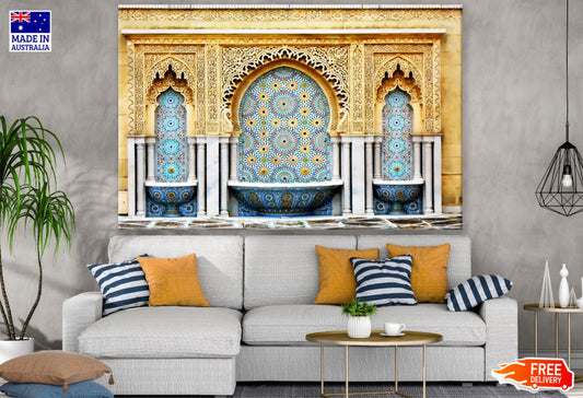 Colorful Abstract Mosaic Design Print 100% Australian Made