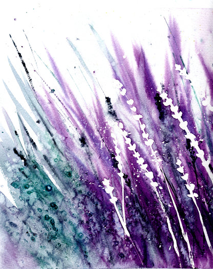 Flowers Closeup Oil Painting Print 100% Australian Made