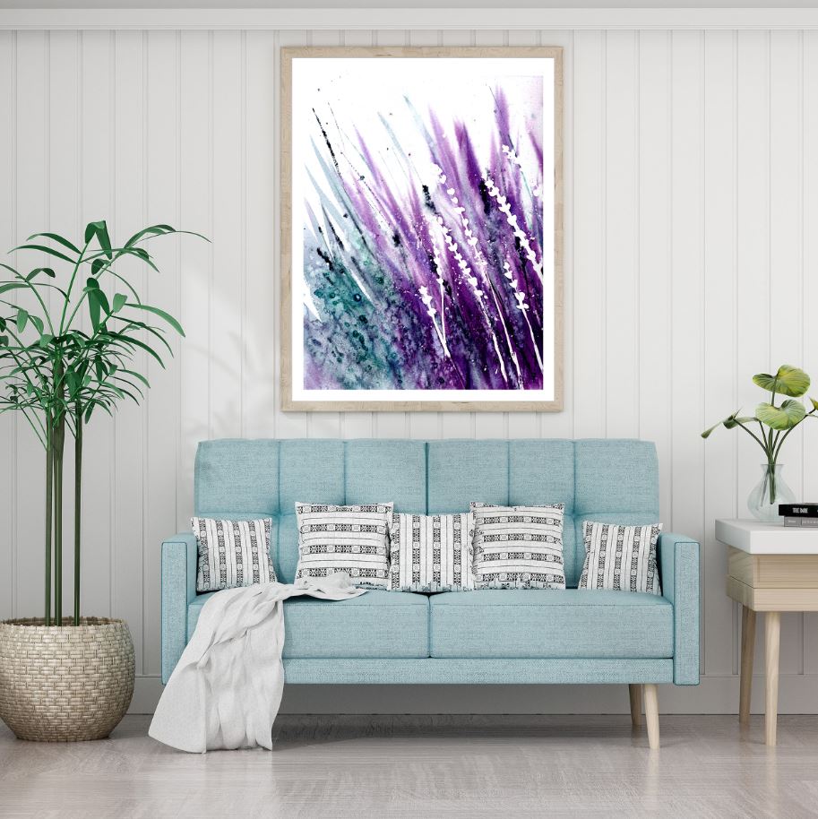 Flowers Closeup Oil Painting Home Decor Premium Quality Poster Print Choose Your Sizes
