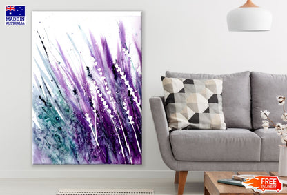 Flowers Closeup Oil Painting Print 100% Australian Made