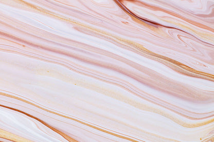 Pink & Gold Abstract Design Home Decor Premium Quality Poster Print Choose Your Sizes