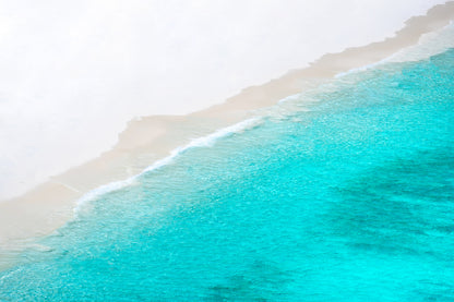 Sea Aerial View Photograph Home Decor Premium Quality Poster Print Choose Your Sizes