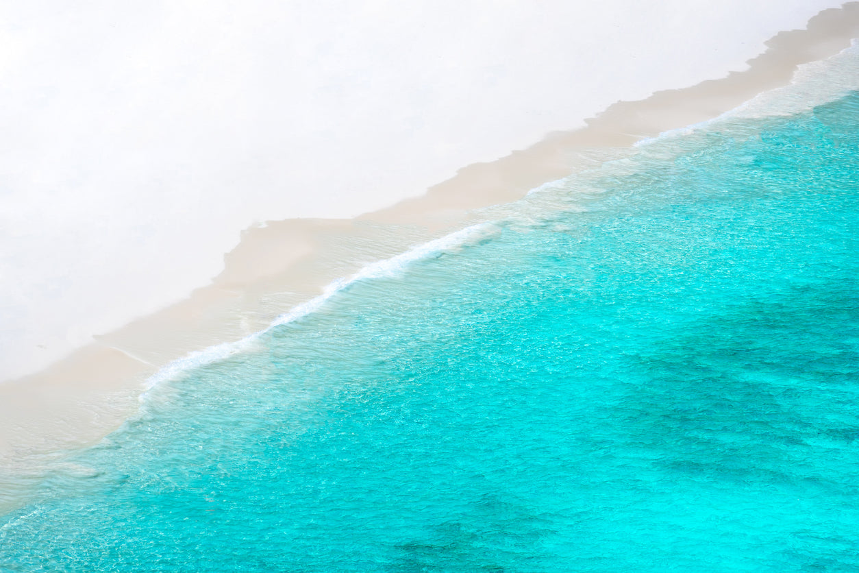 Sea Aerial View Photograph Print 100% Australian Made