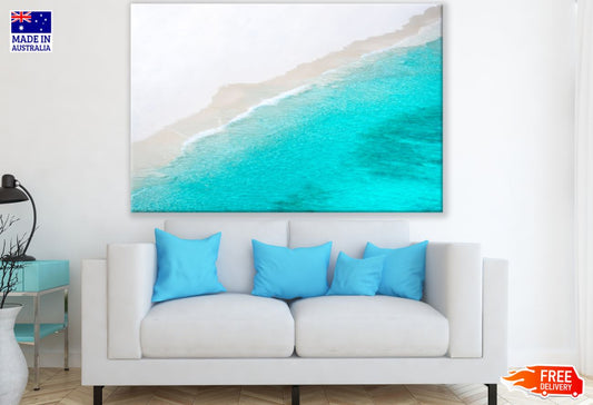 Sea Aerial View Photograph Print 100% Australian Made