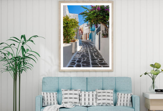 Village Road Photograph Home Decor Premium Quality Poster Print Choose Your Sizes