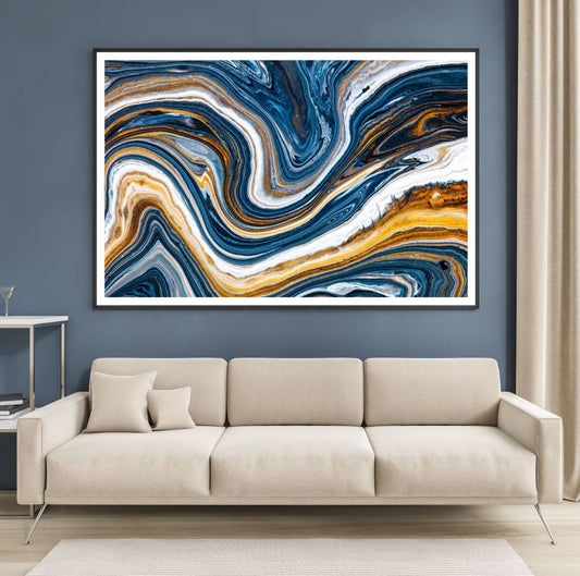 Multicolor Abstract Paint Design Home Decor Premium Quality Poster Print Choose Your Sizes