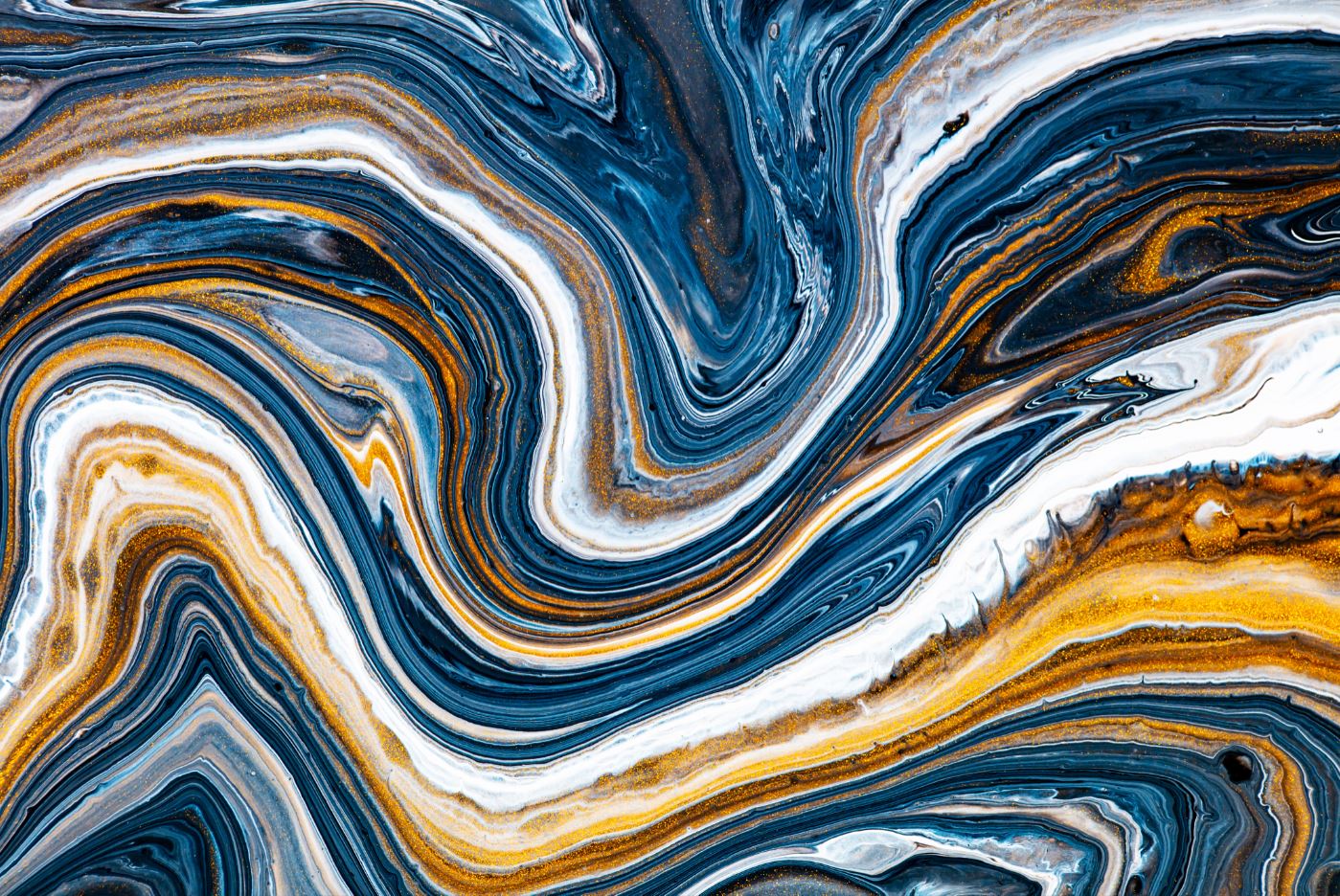 Multicolor Abstract Paint Design Print 100% Australian Made