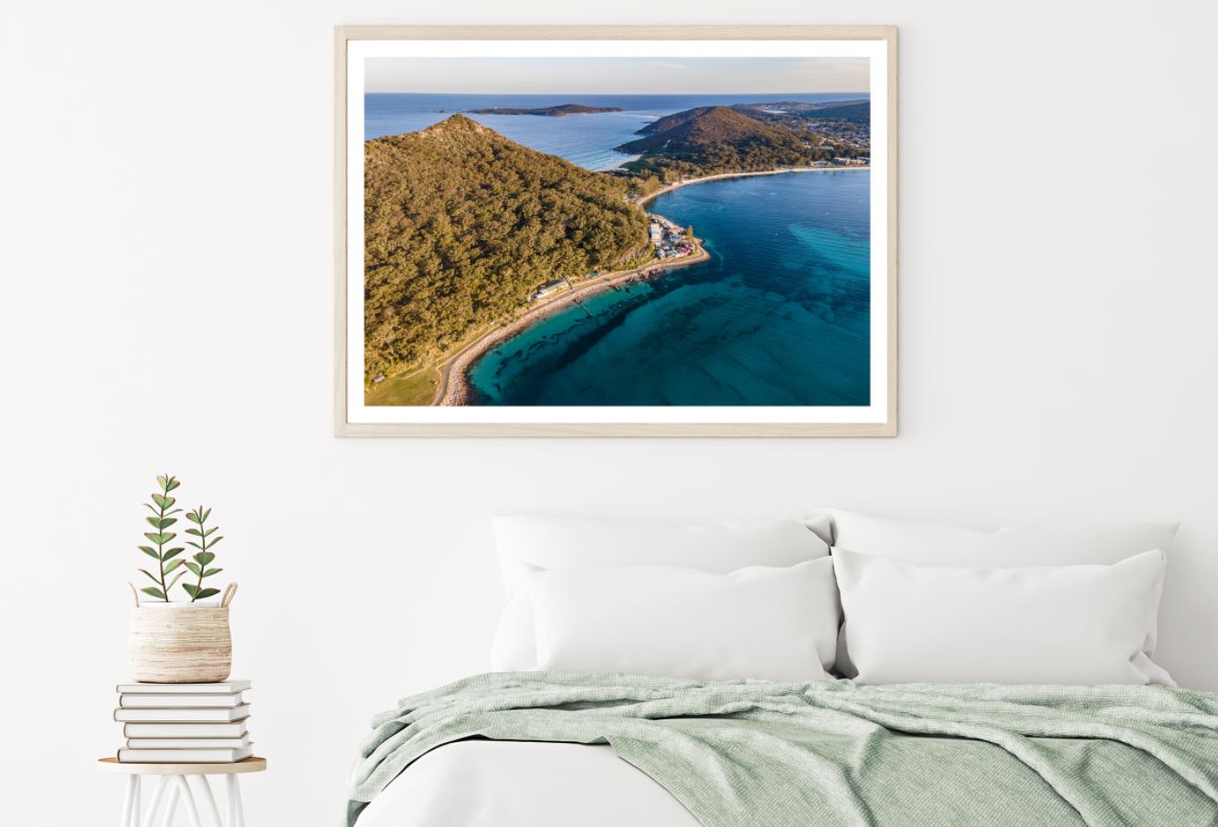 Mountains & Sea Sky View Scenery Home Decor Premium Quality Poster Print Choose Your Sizes