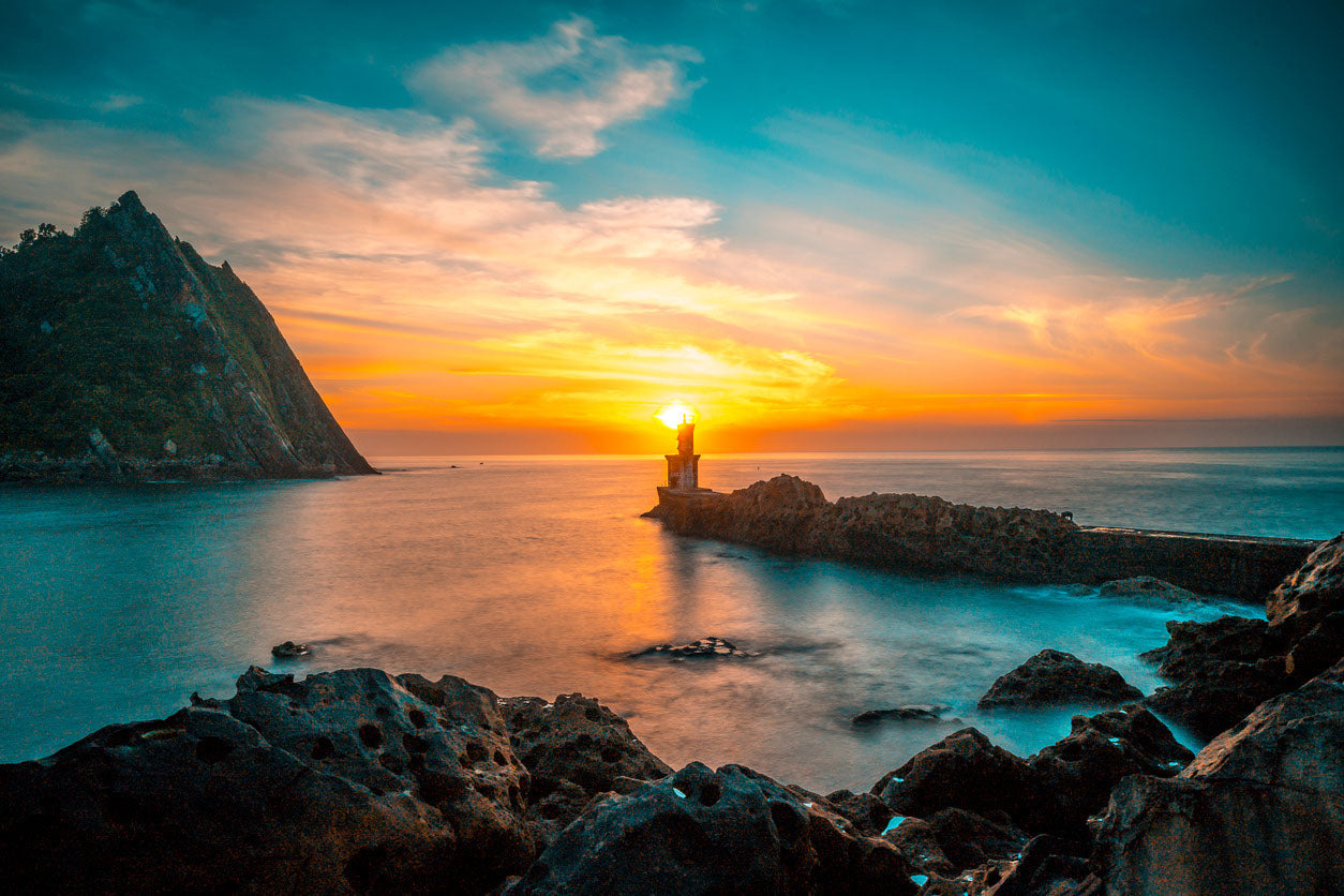 Sea Sunset Scenery Photograph Print 100% Australian Made