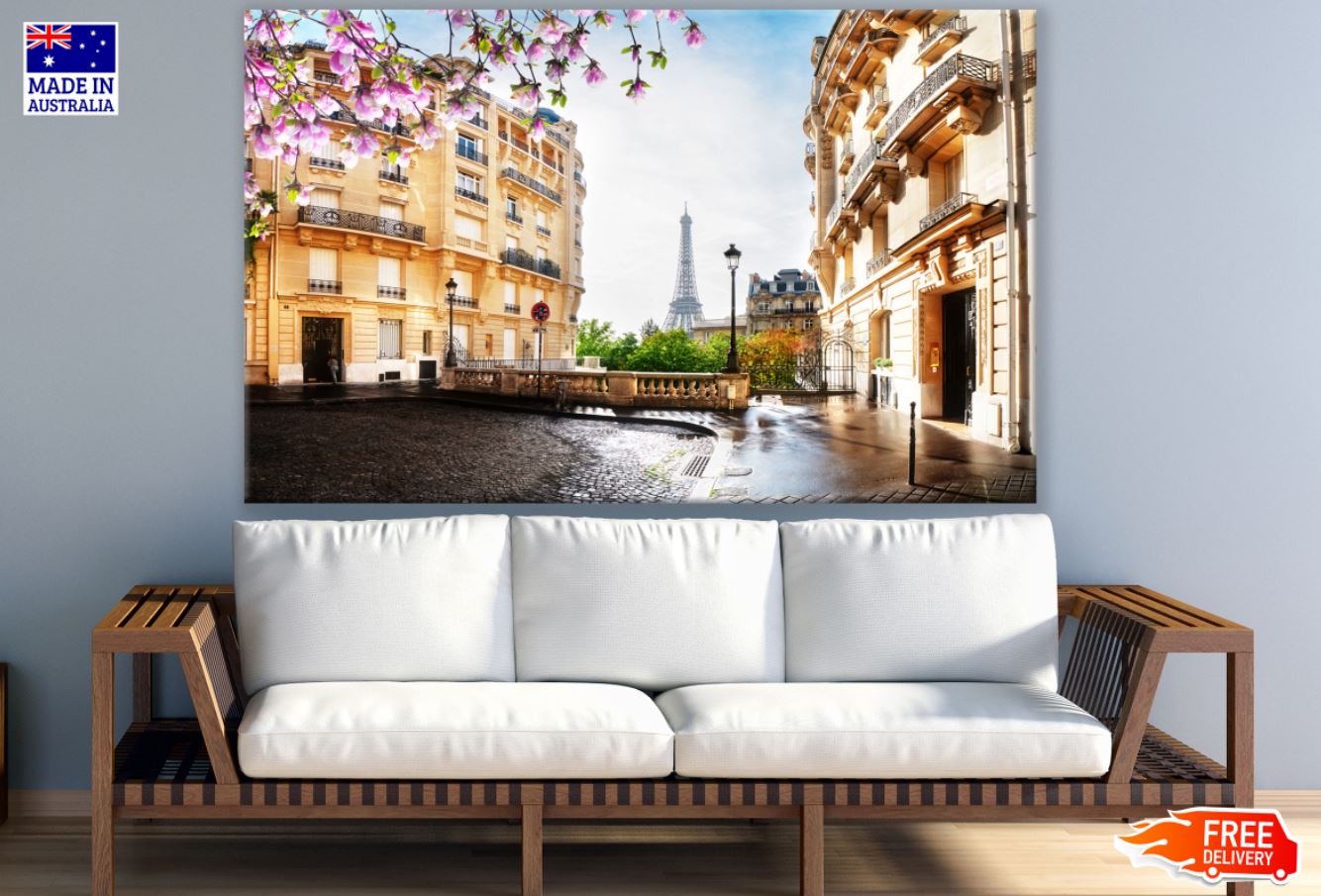 Street near Buldings Photograph Print 100% Australian Made