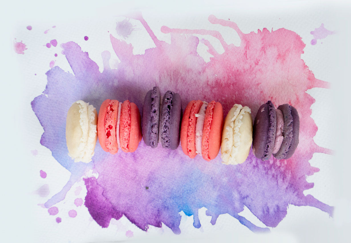 Colorful Macaroons Photograph Print 100% Australian Made