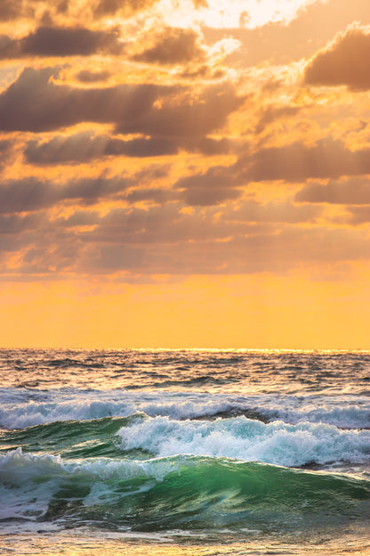 Sea Sunset Scenery Photograph Print 100% Australian Made