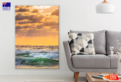 Sea Sunset Scenery Photograph Print 100% Australian Made