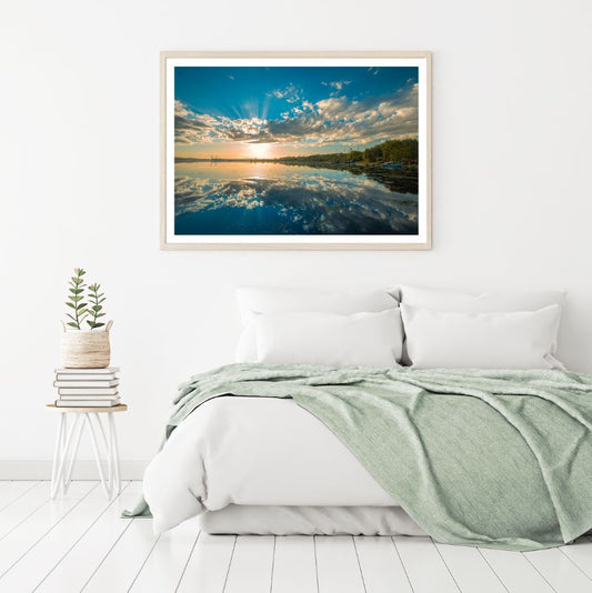 Lake Stunning Scenery Photograph Home Decor Premium Quality Poster Print Choose Your Sizes